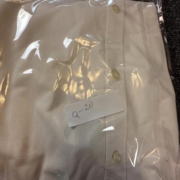 Ralph Lauren Men’s White Dress Shirt Size L, Non-Iron, Long Sleeve, Cotton Q-20 - Picture 7 of 7